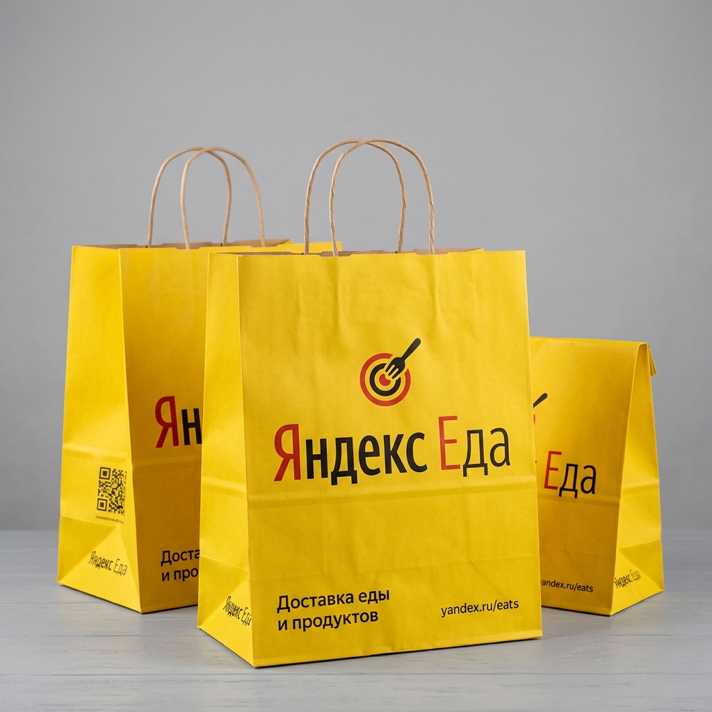 Yandex Eats Paper Bags