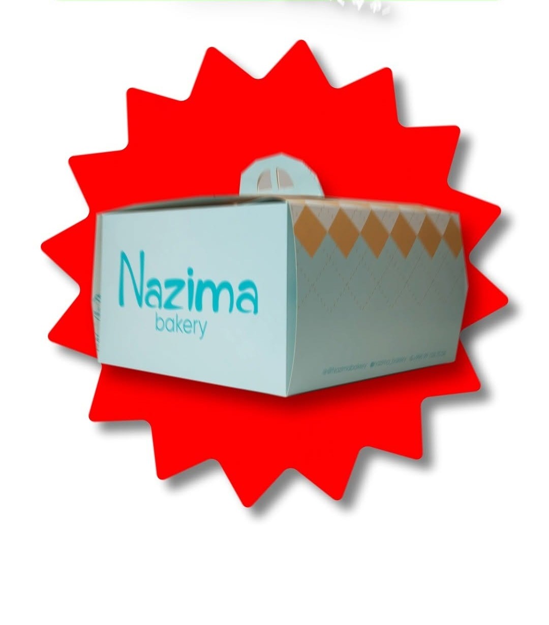 Nazima Bakery — коробка для тортов