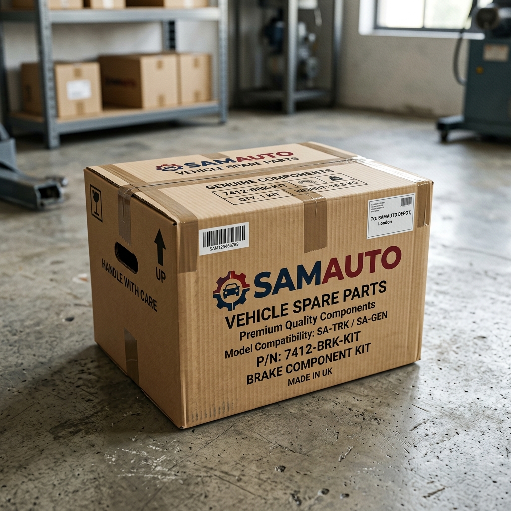SamAuto Spare Parts Packaging